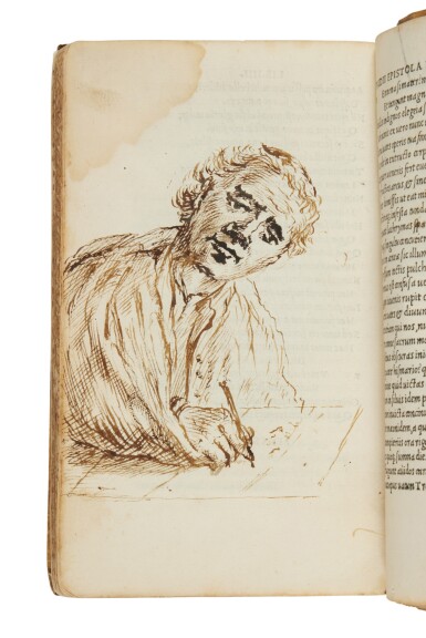 View full screen - View 1 of Lot 67. Catullus, Propertius, Tibullus, Florence, Giunta, 1503, old limp vellum.