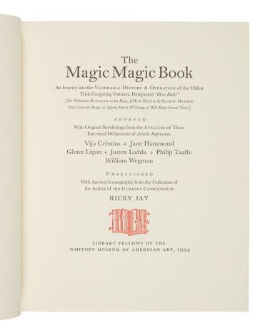 View full screen - View 1 of Lot 86. Jay, Ricky | Keeping the venerable history alive.