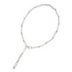 White Gold 'Golden Links' Necklace