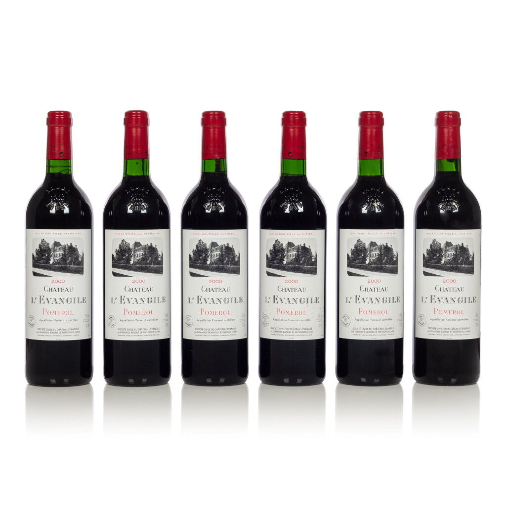 View full screen - View 1 of Lot 79. Château l'Evangile 2000 (12 BT).