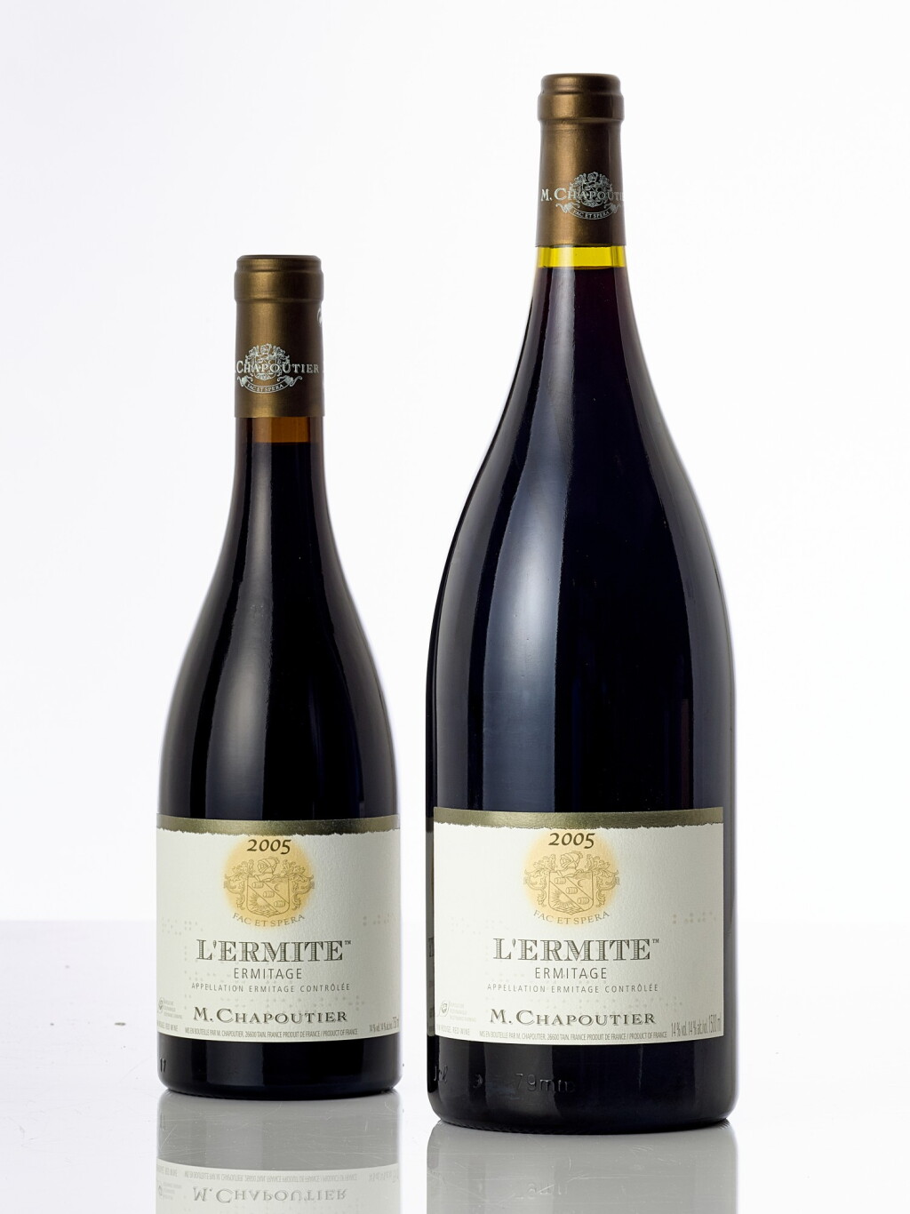 View full screen - View 1 of Lot 6850. Ermitage, l'Ermite 2005 Chapoutier (6 MAG).