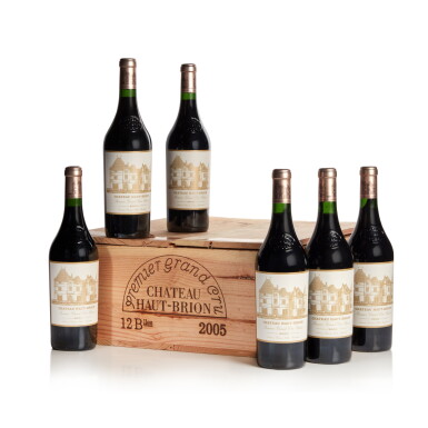 View full screen - View 1 of Lot 226. Château Haut Brion 2005 (12 BT).
