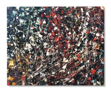 View full screen - View 1 of Lot 59. JEAN PAUL RIOPELLE | SANS TITRE.
