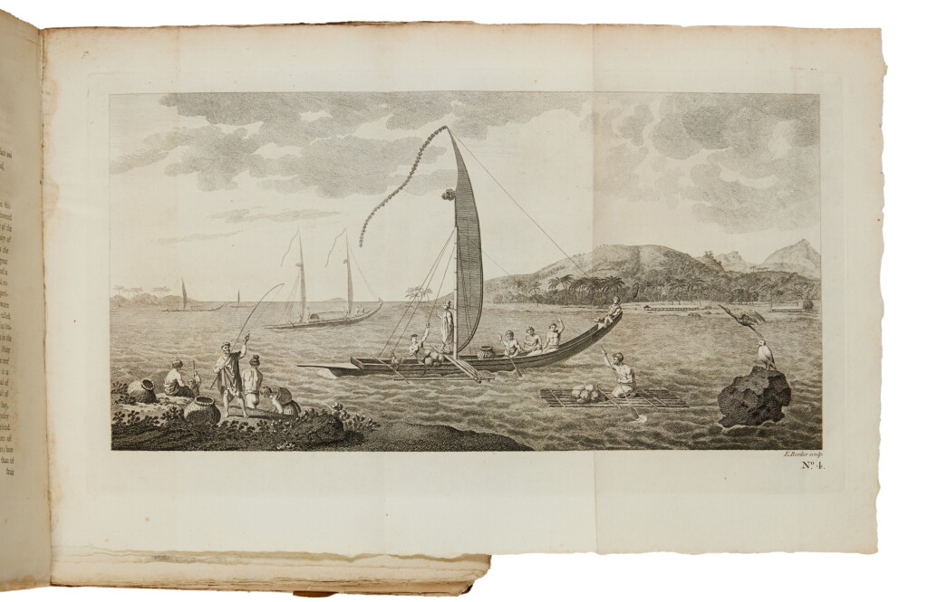 View full screen - View 1 of Lot 59. (Cook, Captain James) — John Hawkesworth | Cook's first voyage.