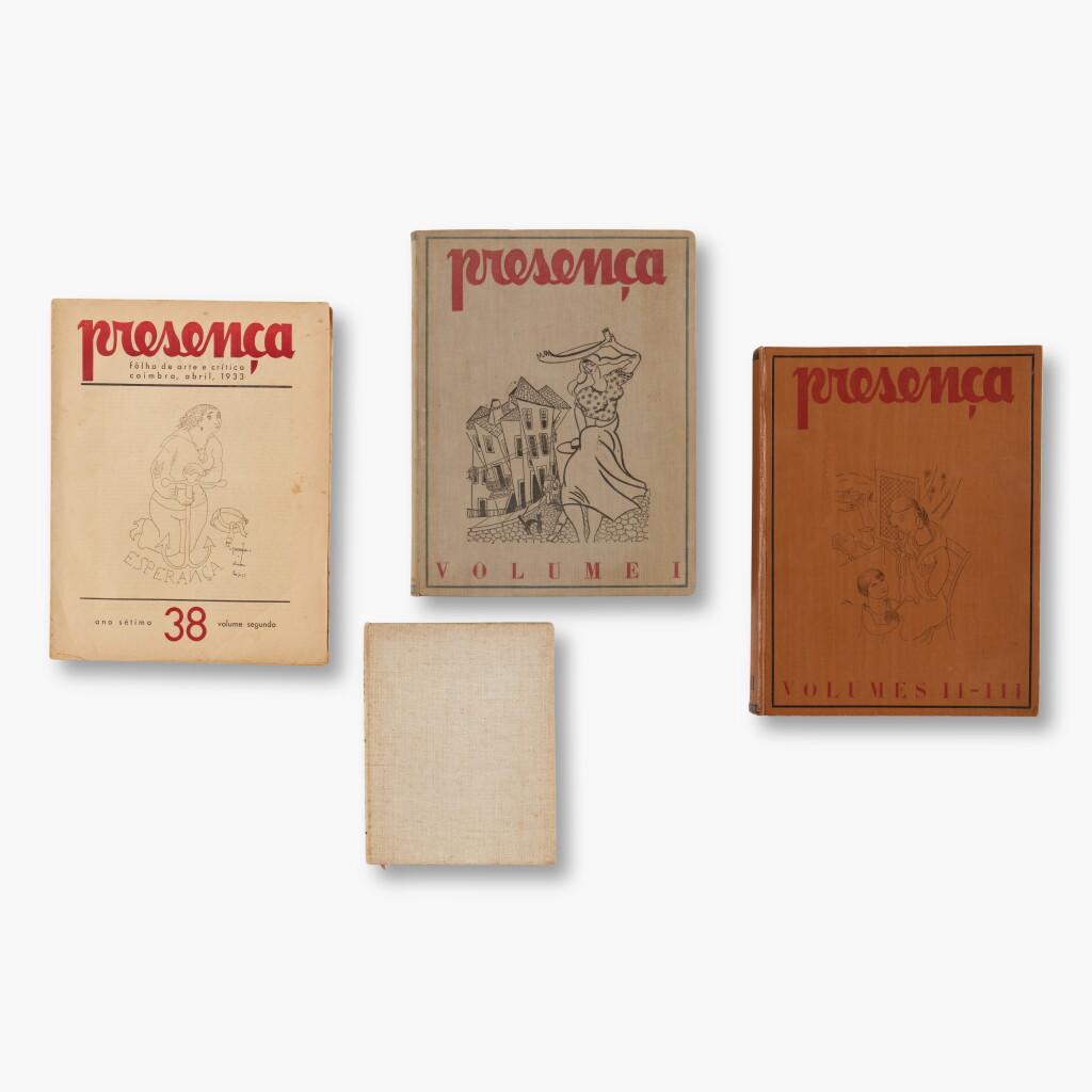View full screen - View 1 of Lot 328. Presença: Folha de Arte e Crítica | Complete run of one of the most important Portuguese modernist literary reviews.