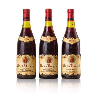 View full screen - View 1 of Lot 33. Clos de Vougeot 1979 Georges Mugneret (3 BT).