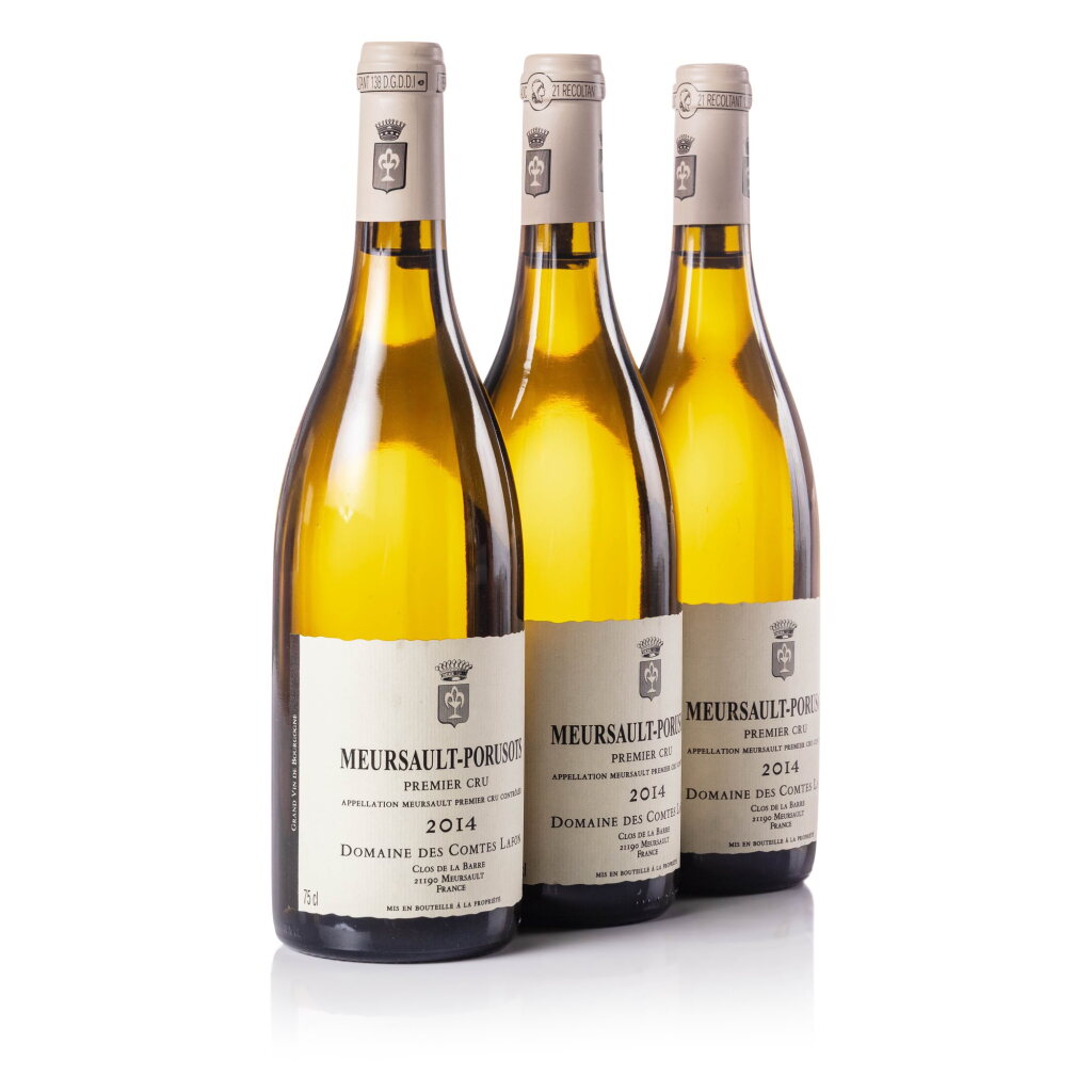 View full screen - View 1 of Lot 482. Meursault, Poruzots 2014 Domaine des Comtes Lafon (3 BT).