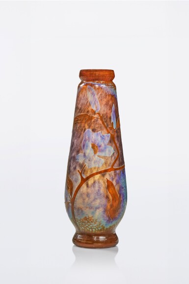 View full screen - View 1 of Lot 157. "Magnolias" Vase.