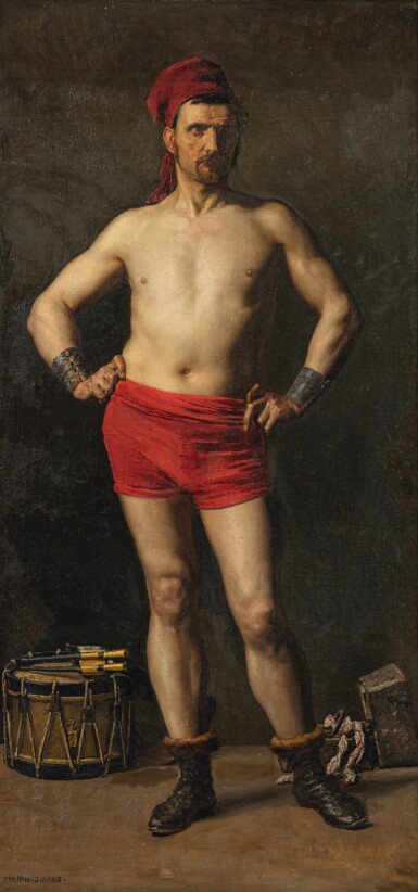 View full screen - View 1 of Lot 177. MARIE-FRANÇOIS FIRMIN-GIRARD | WRESTLER.