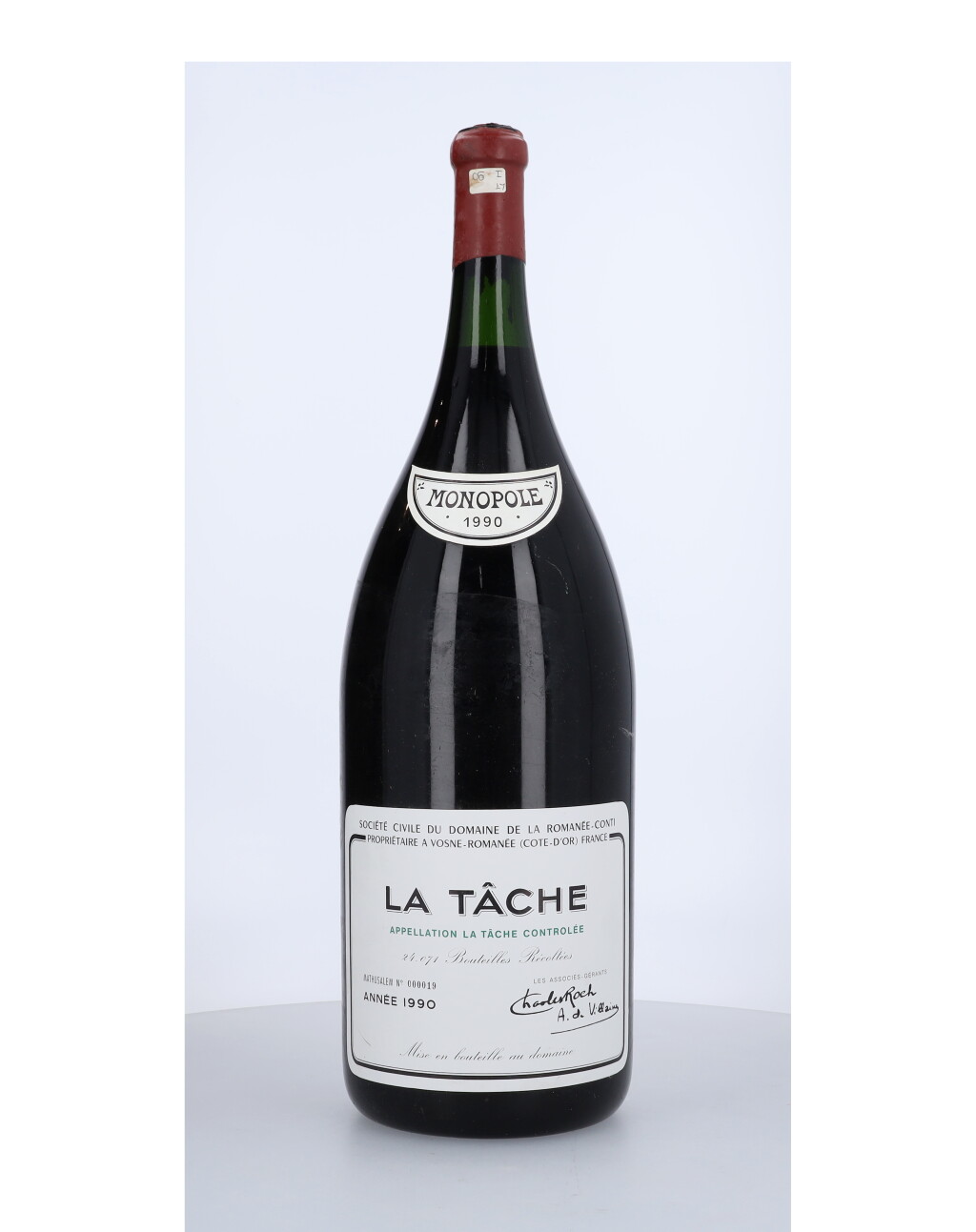 View full screen - View 1 of Lot 1. La Tâche 1990 Domaine de la Romanée-Conti (1 METH).