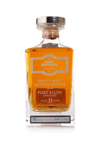 View full screen - View 1 of Lot 36. Port Ellen First Editions 31 Year Old, 56.8 abv 1982 (1 BT75cl).