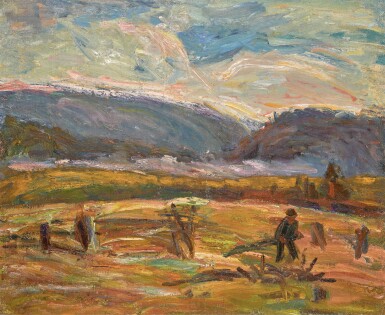 View full screen - View 1 of Lot 61. ALEXANDER DAVIDOVICH DREVIN | In the Urals .
