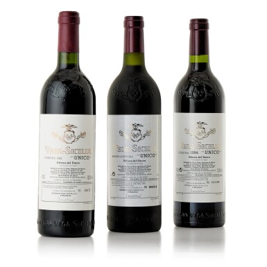 View full screen - View 1 of Lot 8286. Vega Sicilia 'Unico' 1994 (9 BT).