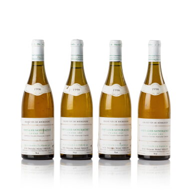View full screen - View 1 of Lot 100. Chevalier Montrachet 1990 Michel Niellon (4 BT).