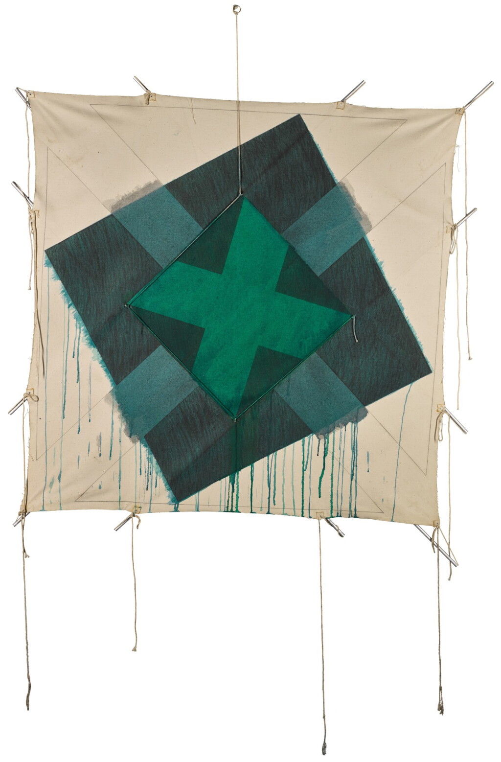 View full screen - View 1 of Lot 113. Double Cross (Green) (D).