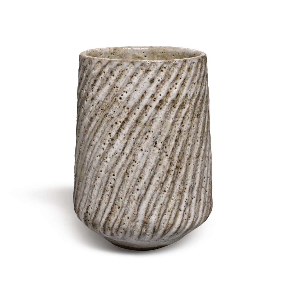 View full screen - View 1 of Lot 57. Fluted Vase.