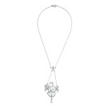 Collier pendant diamant