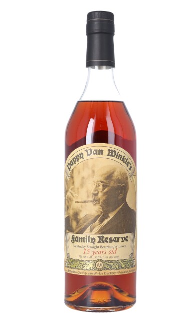 View full screen - View 1 of Lot 20. Pappy Van Winkle's 15 Year Old Family Reserve 107 proof NV (1 BT75).