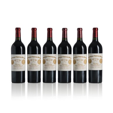 View full screen - View 1 of Lot 60. Château Cheval Blanc 2005 (6 BT).