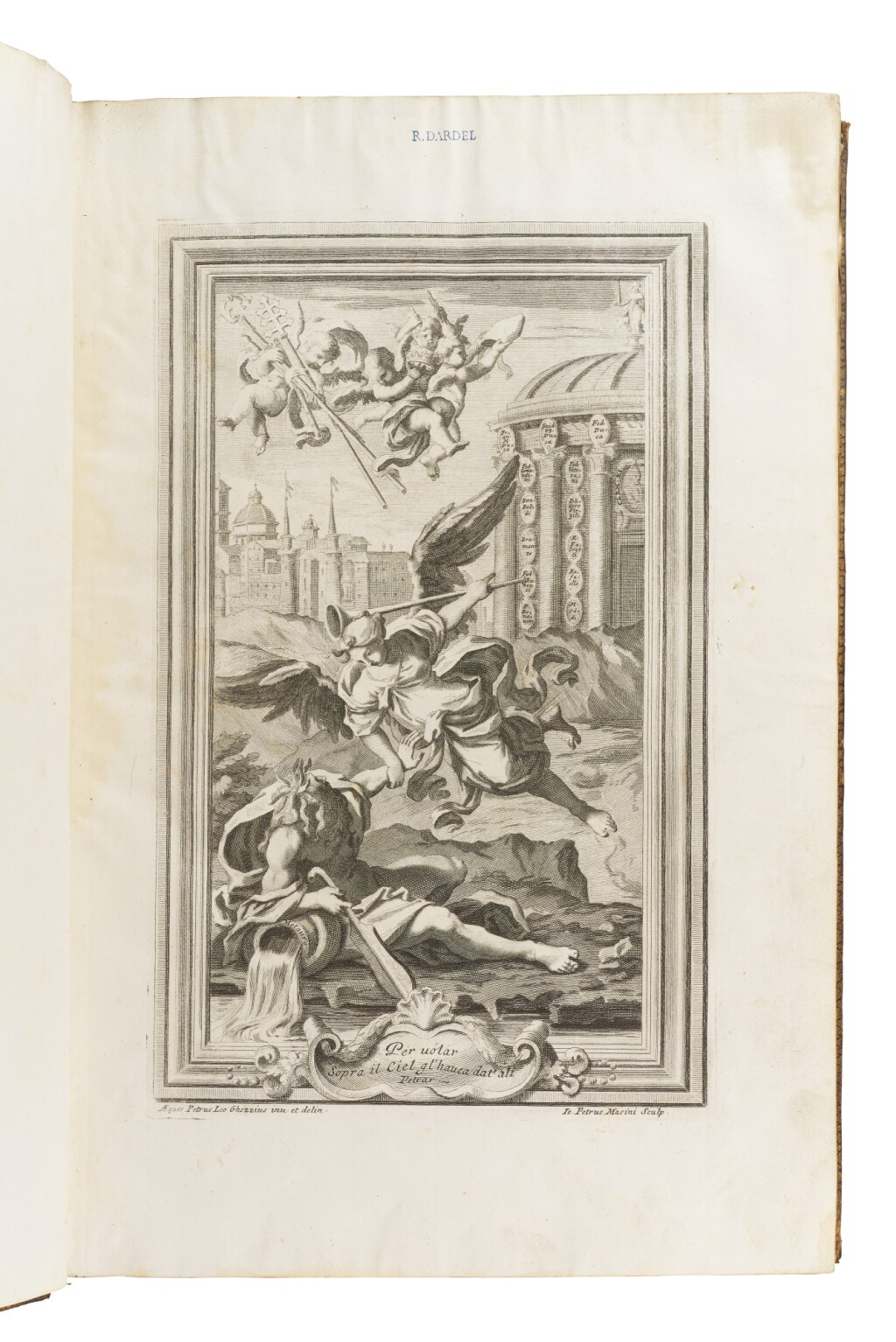 View full screen - View 1 of Lot 30. Baldi and Bianchini, Memorie concernenti la città di Urbino, Rome, 1724, red morocco.