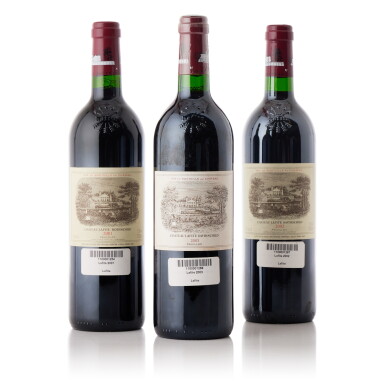 View full screen - View 1 of Lot 6230. Château Lafite 2001-2003 (5 BT).