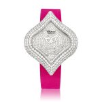 Pushkin | A white gold and diamond-set wristwatch, Circa 2008 | 蕭邦 | Pushkin | 白金鑲鑽石腕錶,約2008年製