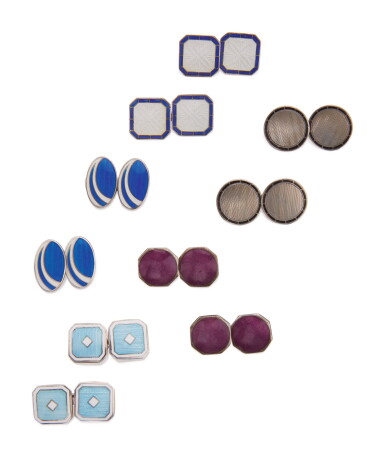 View full screen - View 1 of Lot 17. Group of Cufflinks.