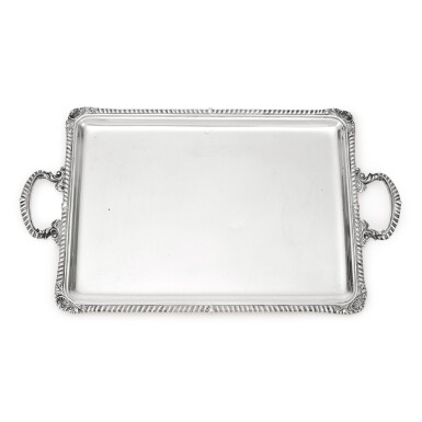 View full screen - View 1 of Lot 194. An Italian Silver Two-Handled Tray, Buccellati, Milan, 1934-1944.