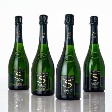 View full screen - View 1 of Lot 7506. Salon Le Mesnil, Blanc de Blancs 2002 (12 BT).