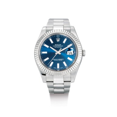 View full screen - View 1 of Lot 2013. ROLEX | DATEJUST, REFERENCE 116334, A STAINLESS STEEL WRISTWATCH WITH DATE AND BRACELET, CIRCA 2010 | 勞力士 | "Datejust 型號116334 精鋼鏈帶腕錶,備日期顯示,錶殼編號G483819,約2010年製".