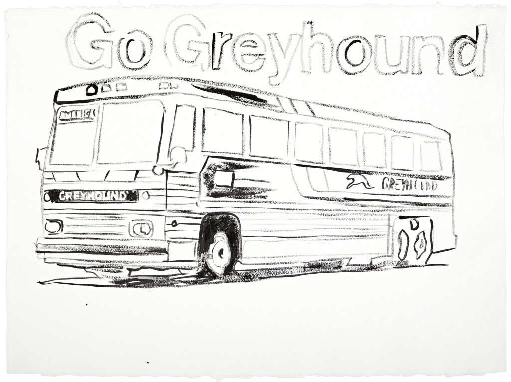 View full screen - View 1 of Lot 295. ANDY WARHOL | GO GREYHOUND.