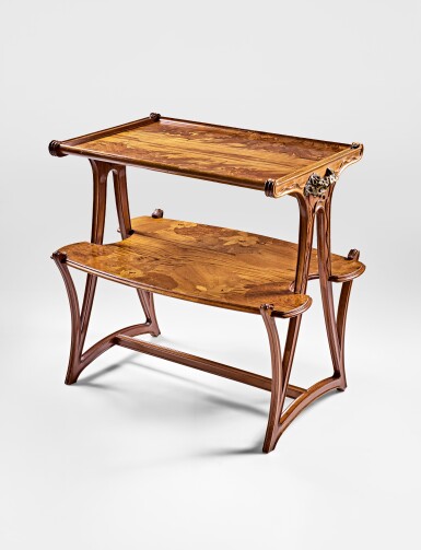 View full screen - View 1 of Lot 57. Two-Tier Side Table.