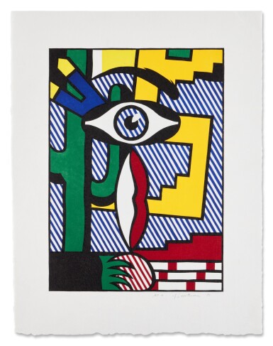 View full screen - View 1 of Lot 209. American Indian Theme III, from the American Indian Theme series (Corlett 162; RLCR 2873).