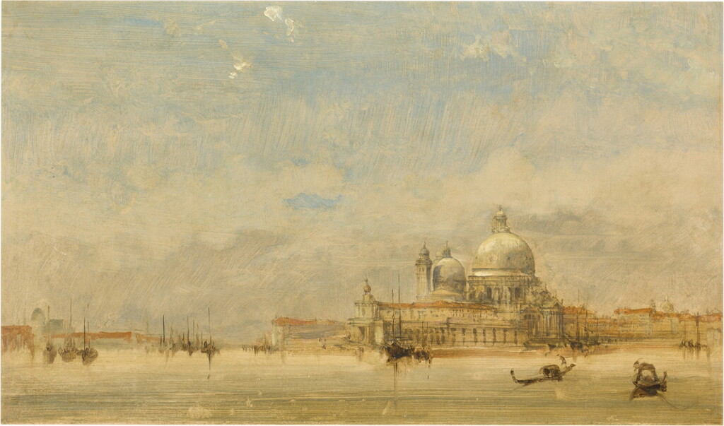 View full screen - View 1 of Lot 441. Venice, a view of the Basilica of Santa Maria della Salute.