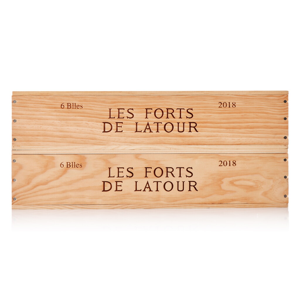 View full screen - View 1 of Lot 6823. Les Forts de Latour 2018 (6 BT).