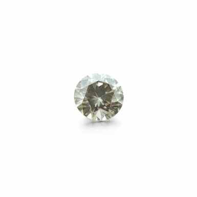 View full screen - View 1 of Lot 888. Unmounted Fancy Gray diamond.