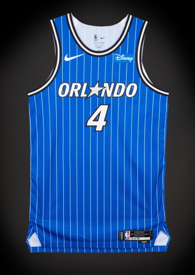 Jalen Suggs Orlando Magic 2025-2026 Game Worn Icon Edition Jersey