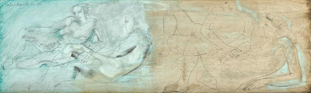 View full screen - View 1 of Lot 8. DAME BARBARA HEPWORTH | RECLINING FIGURES.