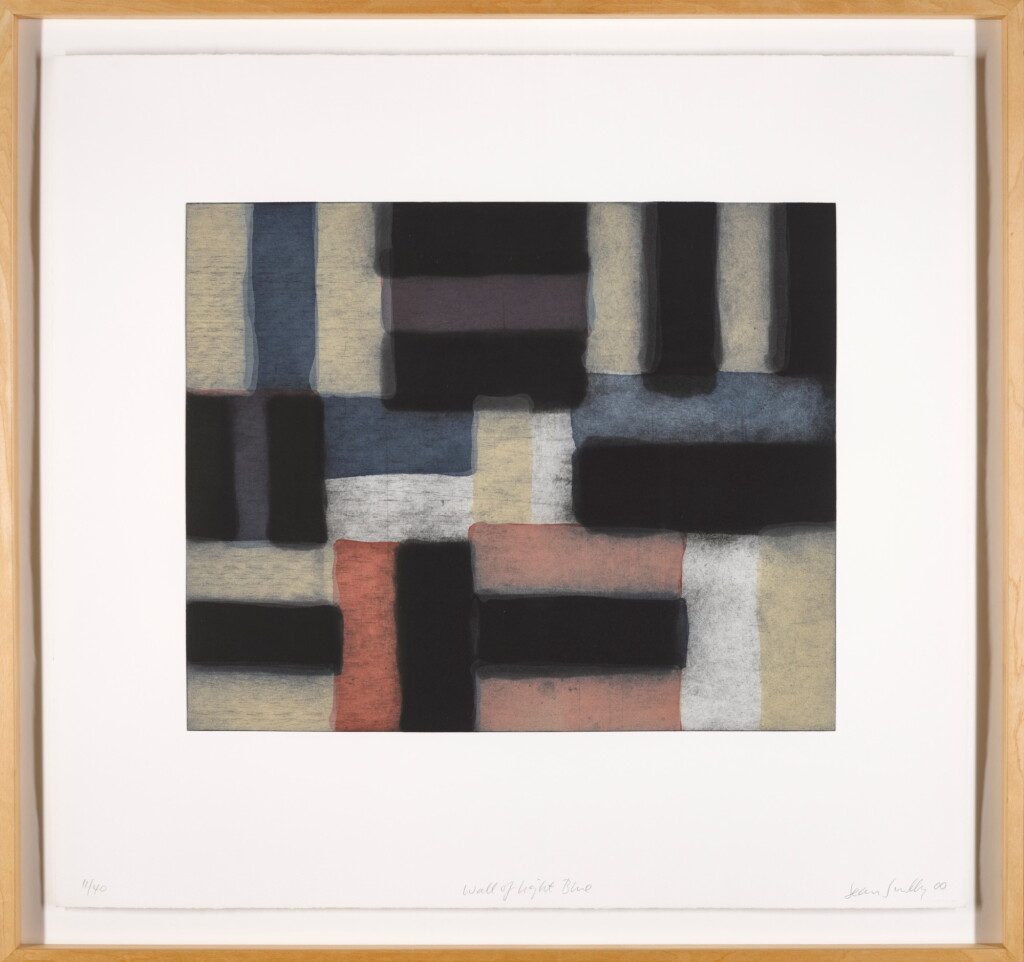 View full screen - View 1 of Lot 25. SEAN SCULLY | WALL OF LIGHT BLUE.