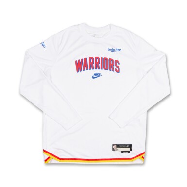 View full screen - View 1 of Lot 66. Buddy Hield Golden State Warriors 2024-2025 Classic Edition Warmup Set | Probable Wear.