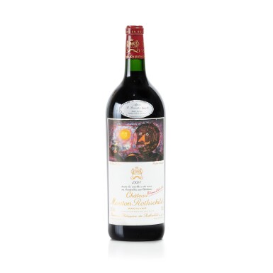 View full screen - View 1 of Lot 212. Château Mouton Rothschild 1998 (1 MAG).