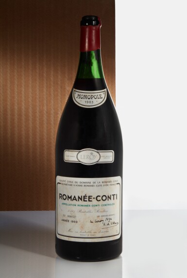 View full screen - View 1 of Lot 48. Romanée Conti 1983 Domaine de la Romanée-Conti (1 JM30) .