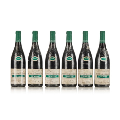 View full screen - View 1 of Lot 337. Nuits St. Georges, Les Pruliers 2002 Henri Gouges (6 BT).