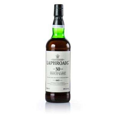 View full screen - View 1 of Lot 225. Laphroaig 30 Year Old Extremely Rare 43.0 abv NV (1 BT 75cl).