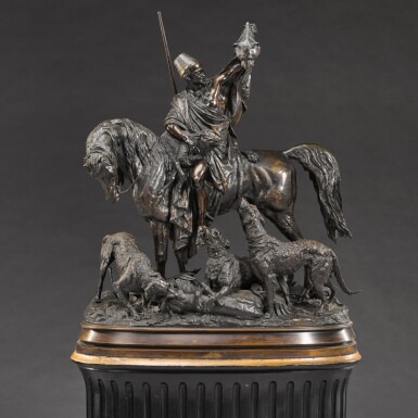 View full screen - View 1 of Lot 63. Kabyle au retour de la chasse (The Berber Hunter).