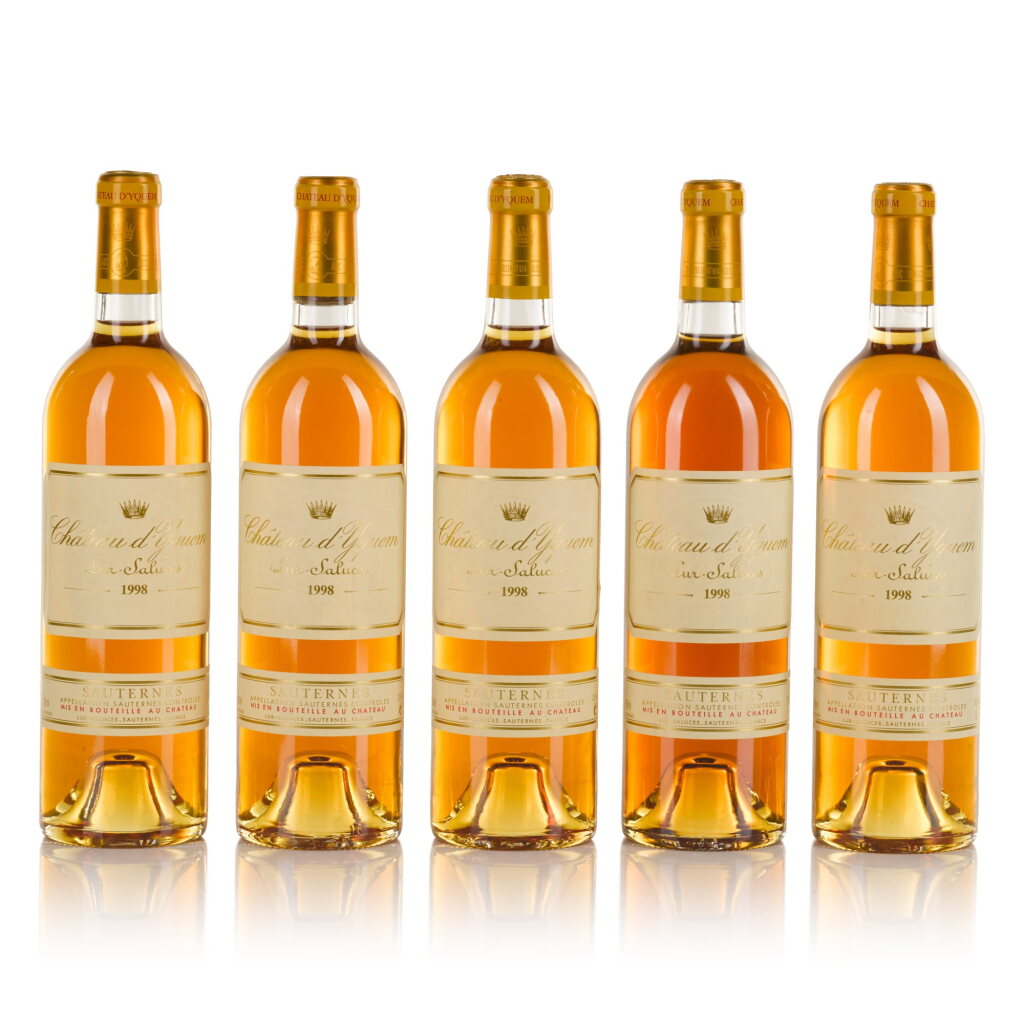 View full screen - View 1 of Lot 157. Château d'Yquem 1998 (10 BT).