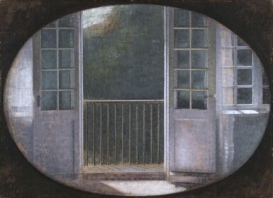 View full screen - View 1 of Lot 44. The Balcony, Spurveskjul.