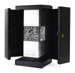 An Italian Silver and Etched Glass Sculpture, Bulgari, 20th Century