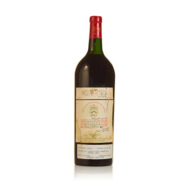 View full screen - View 1 of Lot 436. Château Mouton Rothschild 1947 (1 MAG).