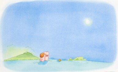 View full screen - View 1 of Lot 6009. 麥家碧@麥兜美術室,「月亮組曲」之三,「溫柔的睫毛」| Alice Mak @ McDull Artroom, Moonlight Suites No. 3, Gentle as your eyelashes.